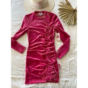 JUICY NWT VELVET LONGSLEEVE DRESS SMALL